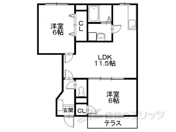 ボン・ジュルネの間取り