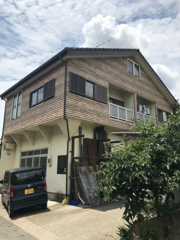 【横田ハイツの建物外観】