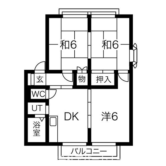 サンビレッジ小鳥沢Aの間取り