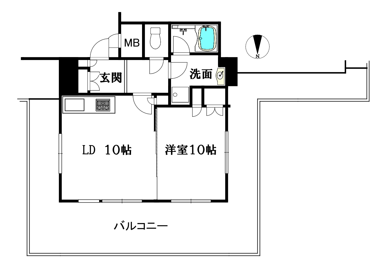 ザ・香里園タワーの間取り