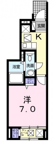 フラワープラネットの間取り