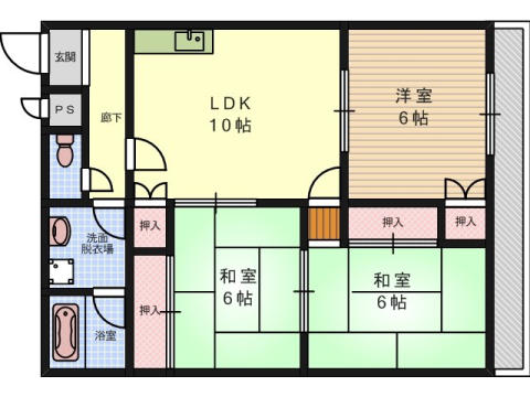 リーベグラスの間取り