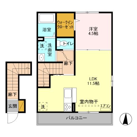 グレイス坂戸の間取り