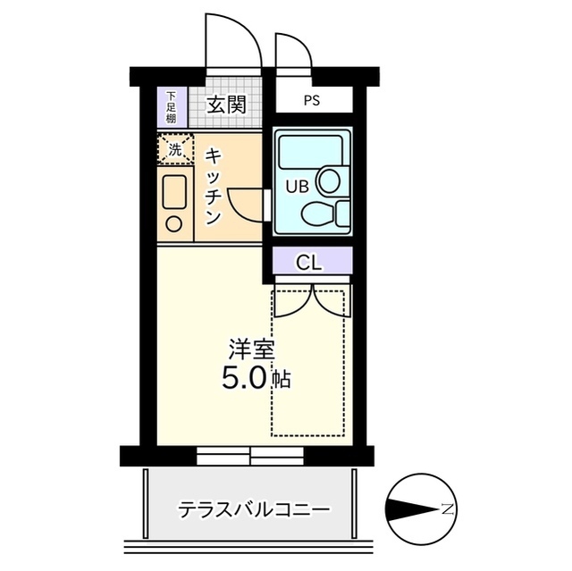 信開ウエラコート足羽の間取り