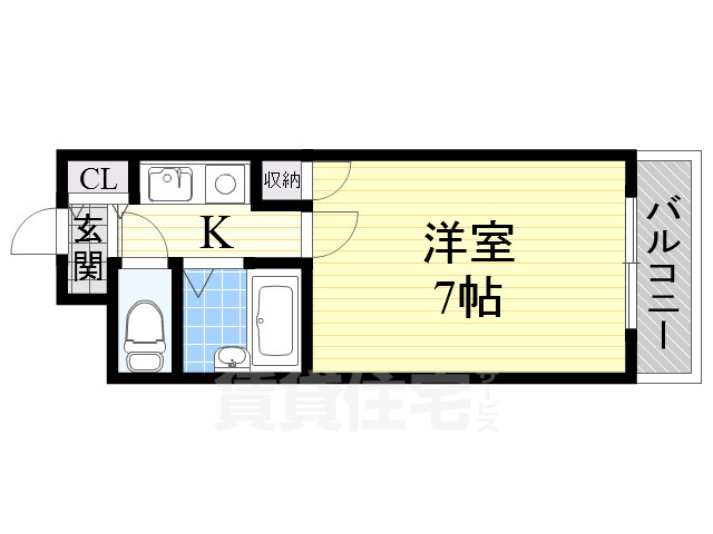 シャルム橋本3の間取り