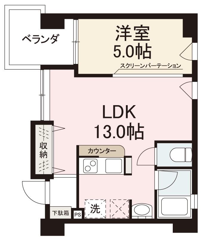 コリドール丸の内パークの間取り