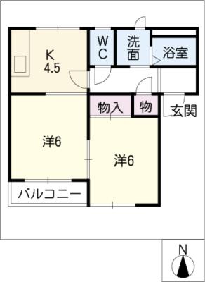 プランドール原の間取り