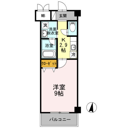 アモール大森の間取り