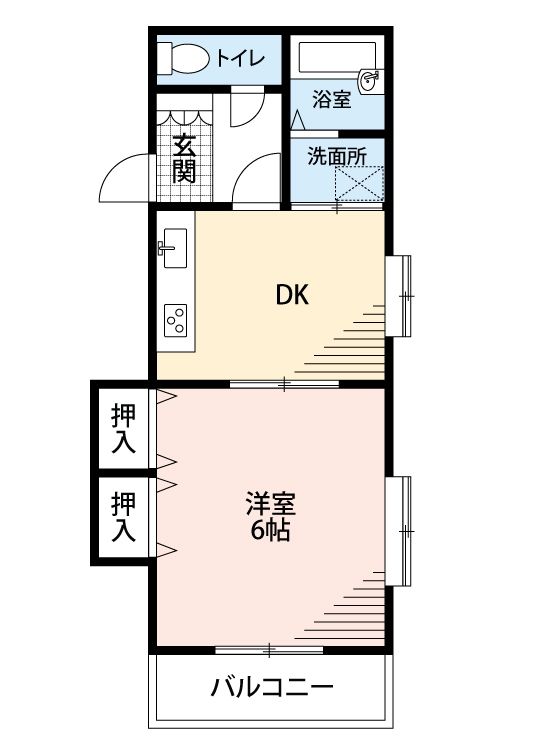 サンパレス東所沢の間取り