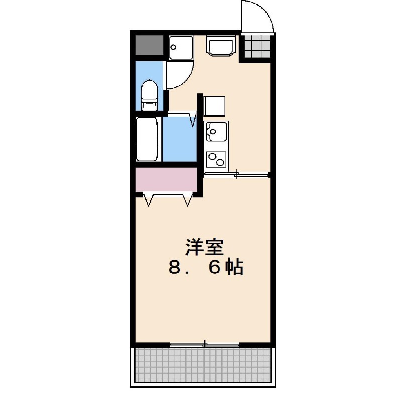 エスハイツの間取り