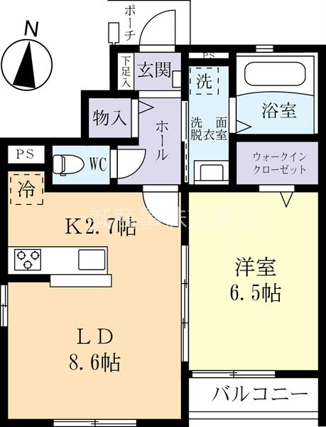 サンアリエッタＢの間取り