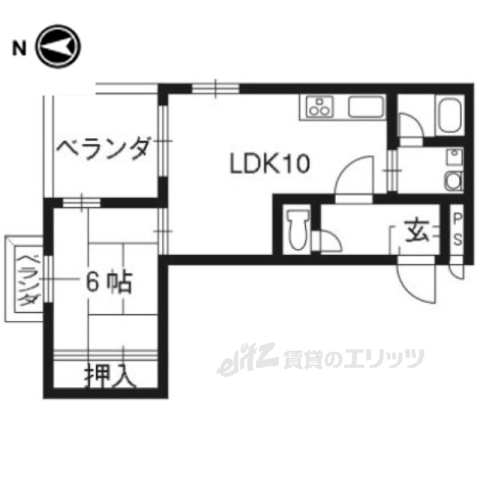 ＣＯＭＯＨＯＵＳＥの間取り