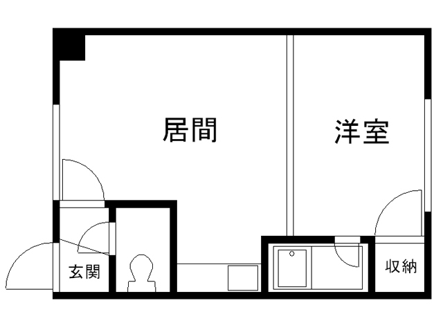 【永山グリーンハイツ高橋の間取り】