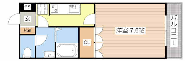 メゾンディアコートの間取り