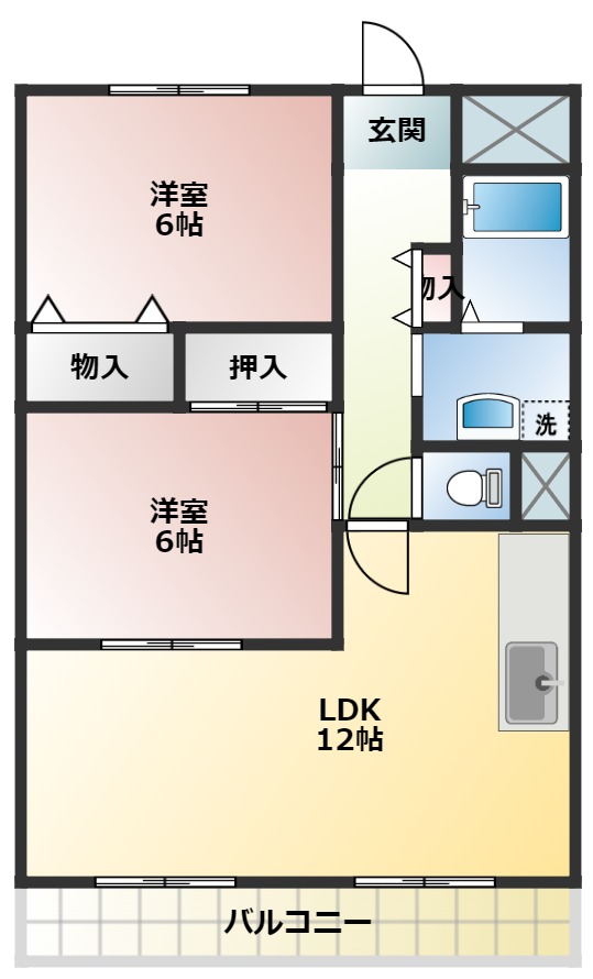 ステップIIIの間取り