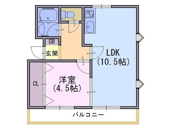 メゾンド　ポエジーの間取り