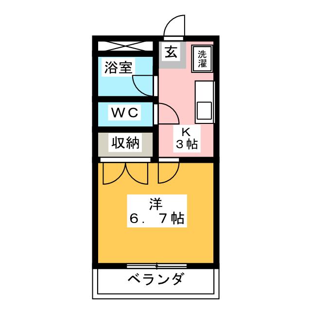 苺マンションの間取り