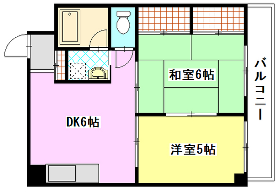 ホワイティナインの間取り