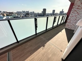 【さくらHills　NAGOYA WESTのバルコニー】