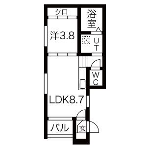 エルカーサ千種の間取り