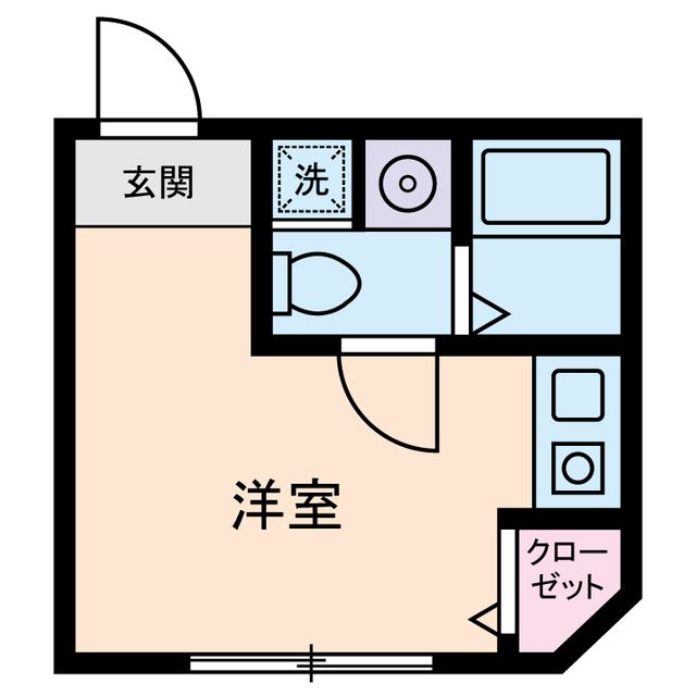 アムス早稲田（旧Ｌａ　Ｂｌａｎｃｈｅｕｒ　早稲田）の間取り