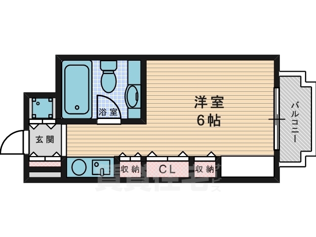 枚方市長尾谷町のマンションの間取り