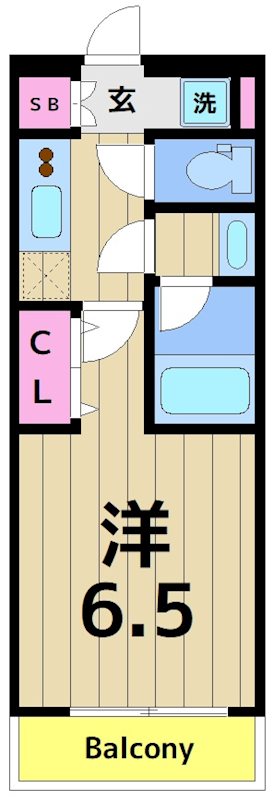 DIPS亀有駅前の間取り