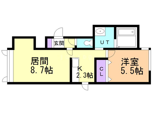 アストレアの間取り