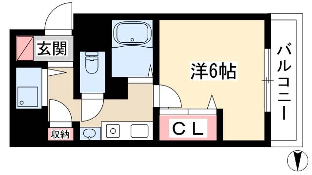 プレサンス泉セレグレードの間取り