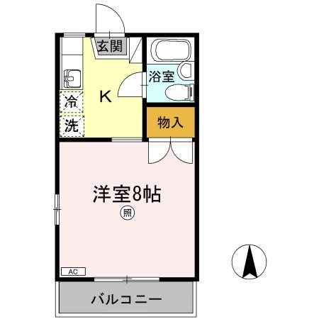 第２メールブルーの間取り