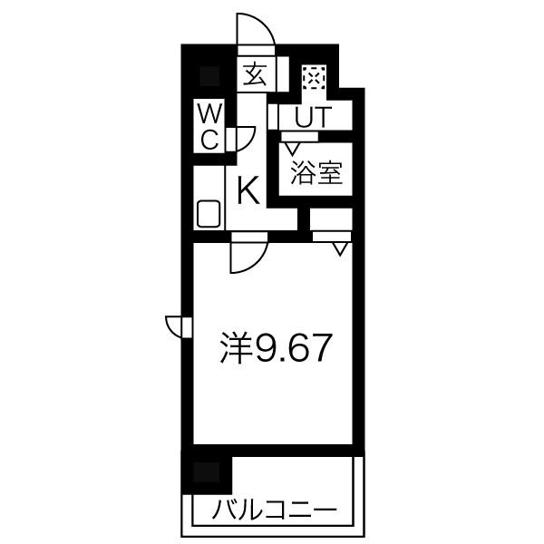 NONAMI RISEの間取り