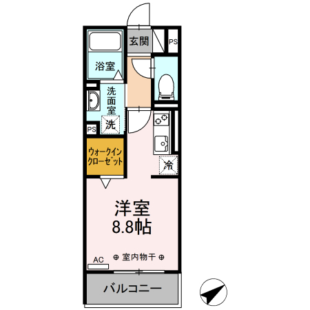 グランピュア土橋の間取り