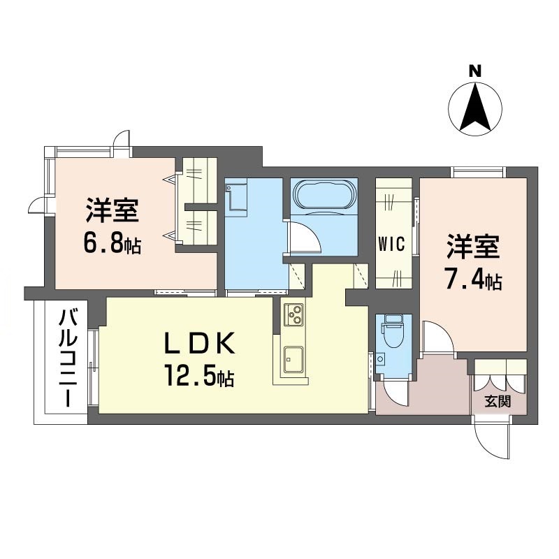 セント　リヴェールの間取り