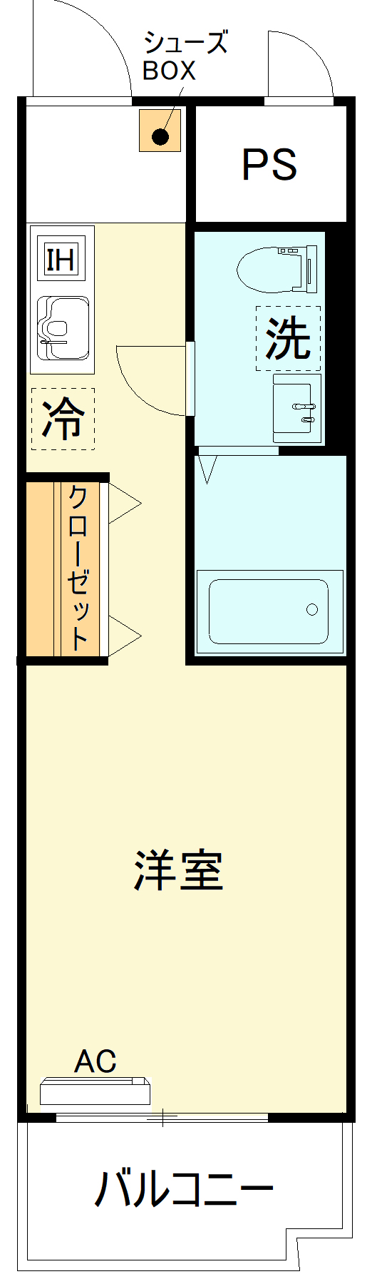 オールドコースト横濱の間取り写真