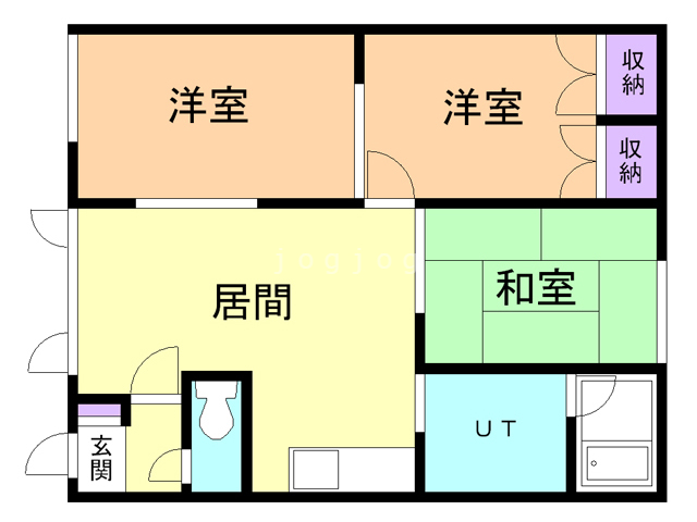 カトウハイツ8_間取り_0