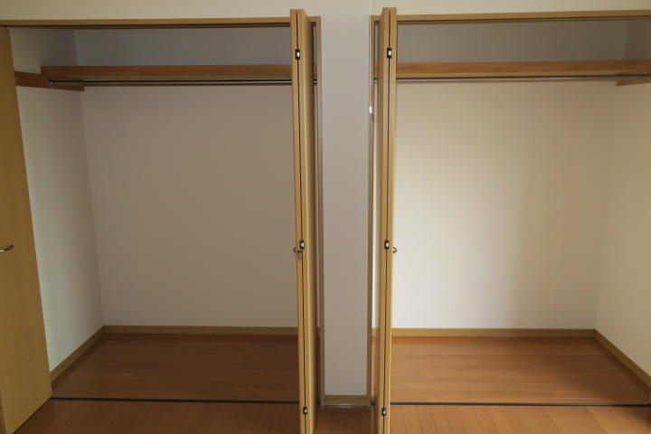 収納　クローゼット2箇所
