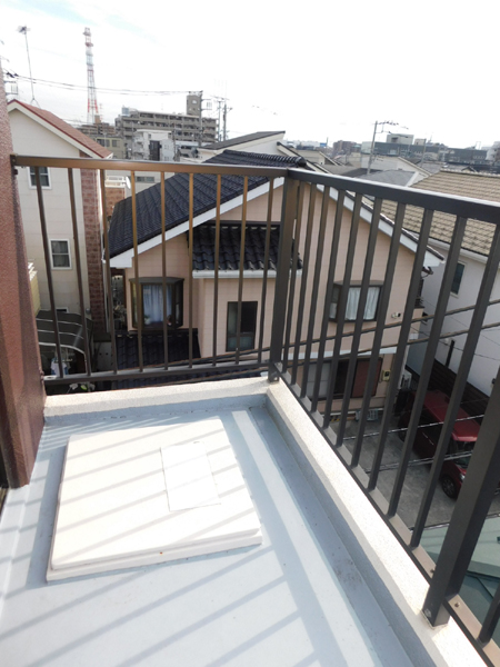 バルコニー　南に面したバルコニー！