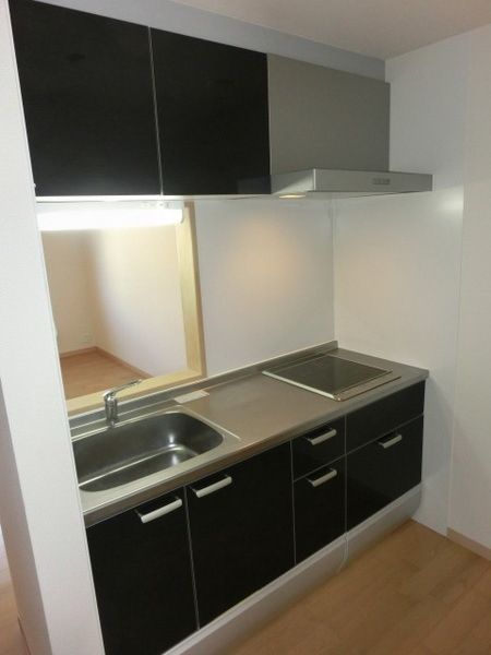 キッチン　ＩＨ２口システムキッチン