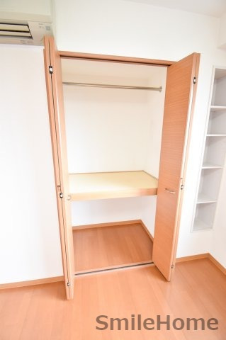 収納　収納があると、お部屋がすっきり片付きますね。