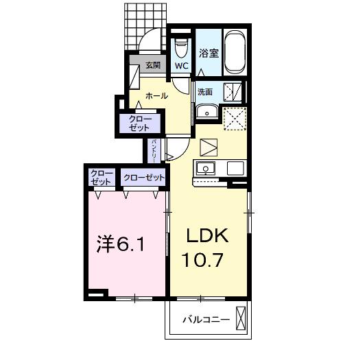 バイリンの間取り