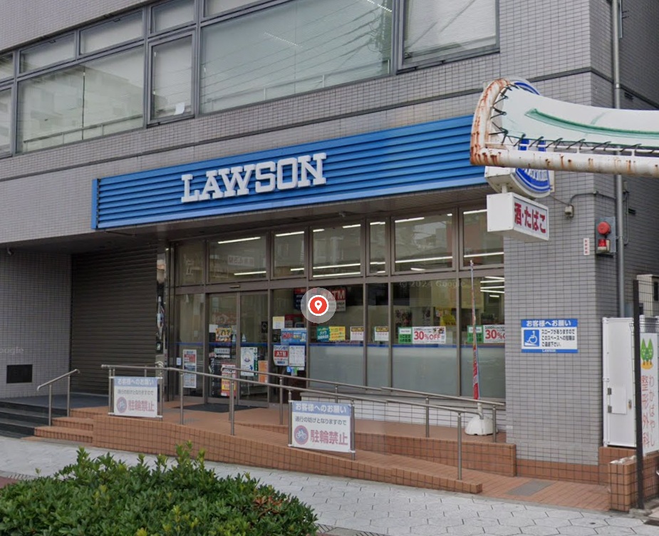 コンビニ　ローソン玉造駅前店（コンビニ）まで104m