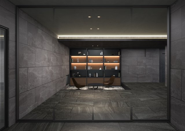 エントランス　完成パース