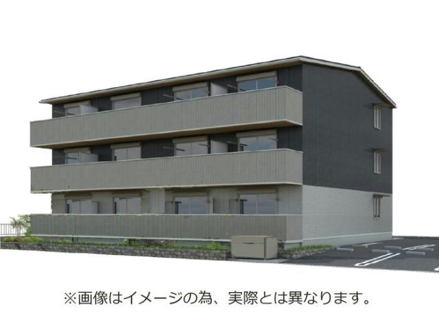 建物外観　建築中