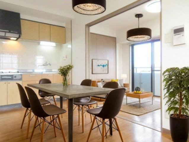 居室・リビング　CG家具のため実際は家具が付きません