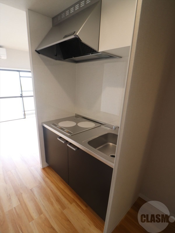 キッチン　２コンロ付きシステムキッチン