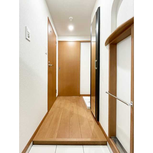 玄関　明るい玄関です