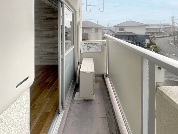 バルコニー　ビレッジハウスの同一物件・同一タイプの間取りの写真です