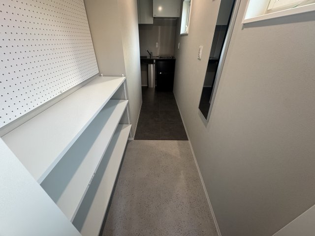 玄関　落ち着いた玄関です