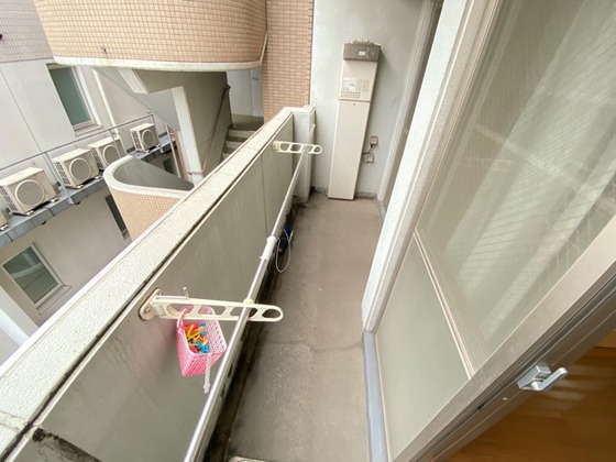 バルコニー　※別部屋の写真です