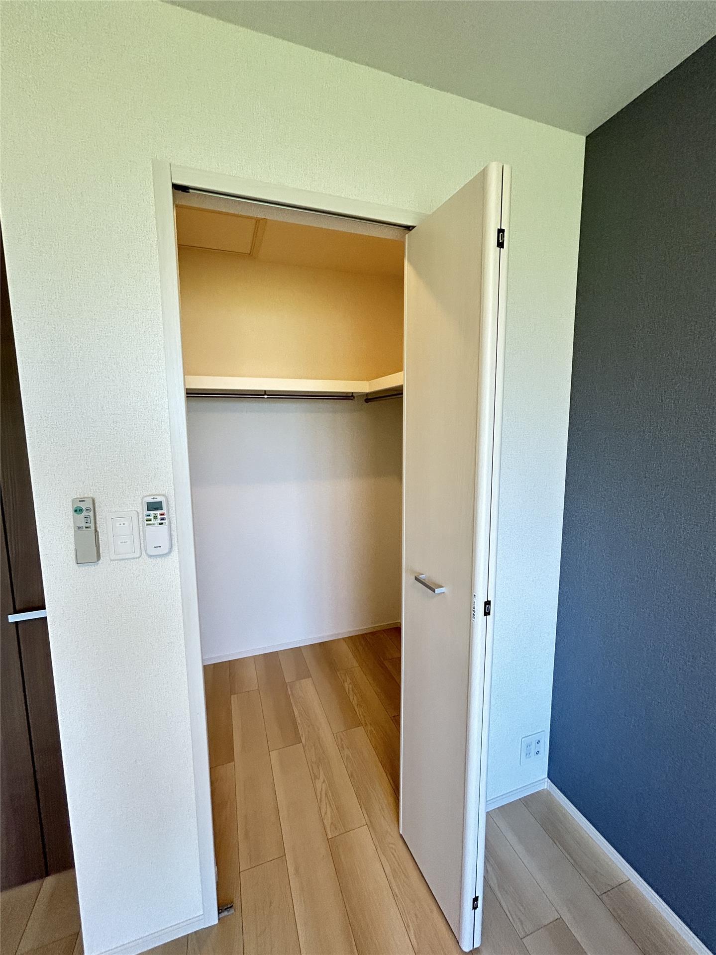 収納　ウォークインクローゼット